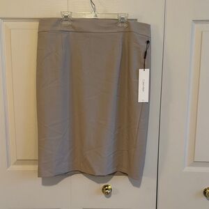 Calvin Klein Women's Tan Pencil Skirt